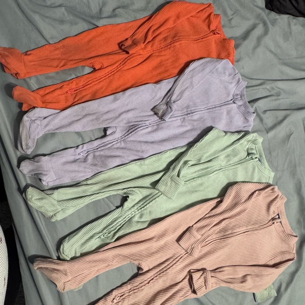 Old Navy Kids One Pieces Footies - Orange, Lavender, Mint, Pink